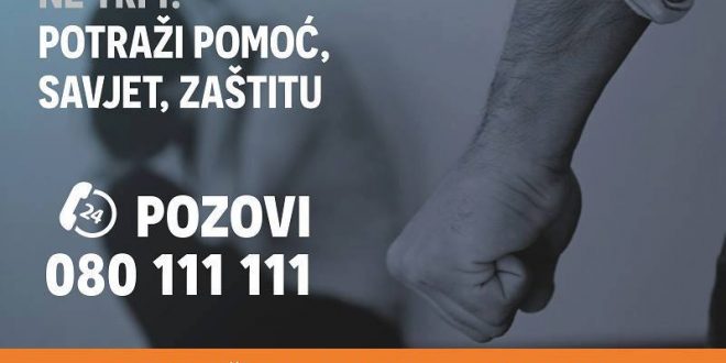 Tokom decembra na liniji zaprimljeno 266 poziva